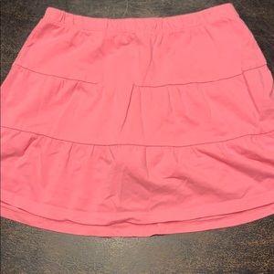 Girls pink skort